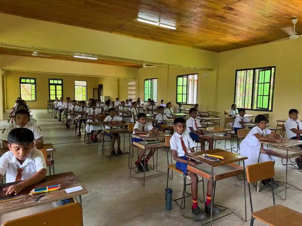 Cambridge exam session in Jaffna, May 2026